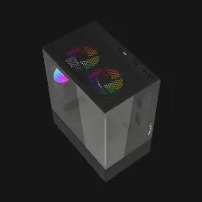 Gabinete Ocelot Gaming Glass En6 Psu No, Vent. 1x 120 Mm, Negro